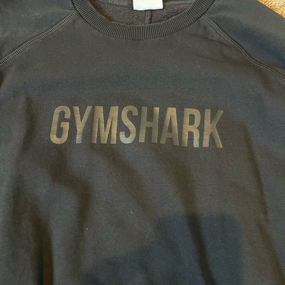 Gymshark Men's Black Crewneck Sweater - Picture 2 of 4